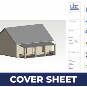 UB000008 | Compact ADU (980 sq. ft. + Porch)
